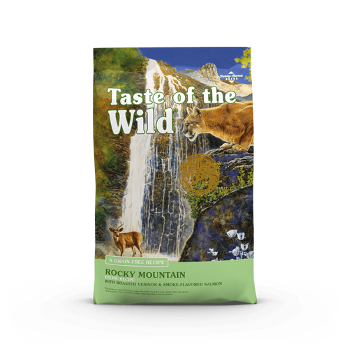 Taste of the Wild - Rocky Mountain Feline with Roasted Venison & Smoke-Flavored Salmon Dry Cat Food