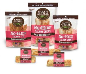 Earth Animal - No-Hide Salmon Rolls Dog Treat