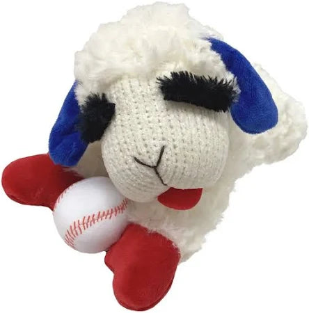 Multipet - Baseball Lamb Chop Dog Toy