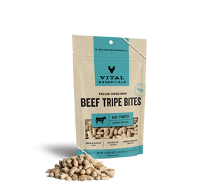 Vital Essentials - Freeze-Dried Raw Beef Tripe Bites Dog Treats