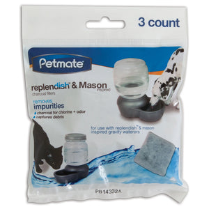 Petmate - Replendish Pet Waterer With Microban