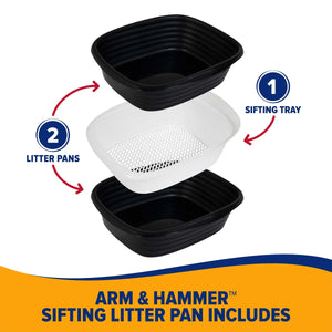 Petmate - Arm & Hammer Sifting Litter Box