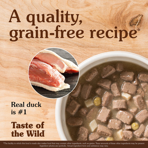 Taste of the Wild - Wetlands with Fowl in Gravy Wet Dog Food