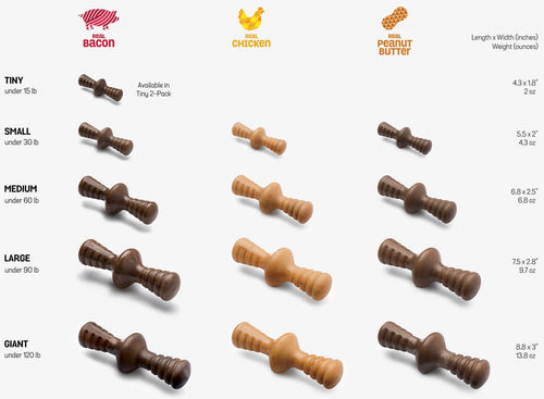 Benebone - Bacon Zaggler Dog Chew Toy