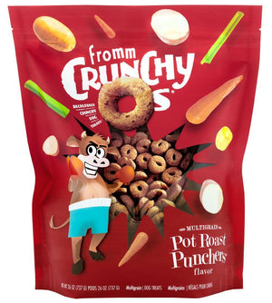 Fromm - Crunchy O's Pot Roast Punchers Flavor Dog Treats