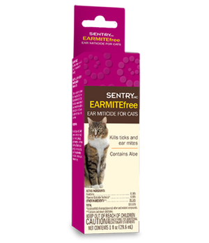 Sentry - Earmite Free Ear Miticide for Cats
