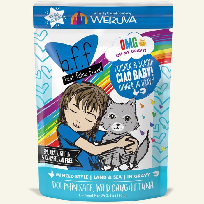 Weruva - B.F.F. Chicken & Shrimp Ciao Baby! Wet Cat Food