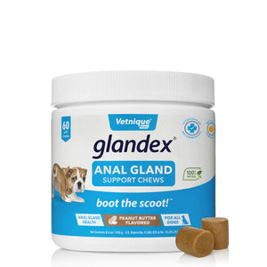Glandex - Anal Gland Supplement PB Flavored with Pumpkin for Dogs