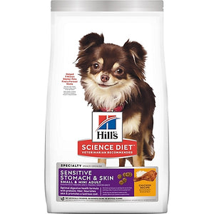 Hill's Science Diet - Adult Sensitive Stomach & Skin Small Mini Chicken Recipe Dog Food