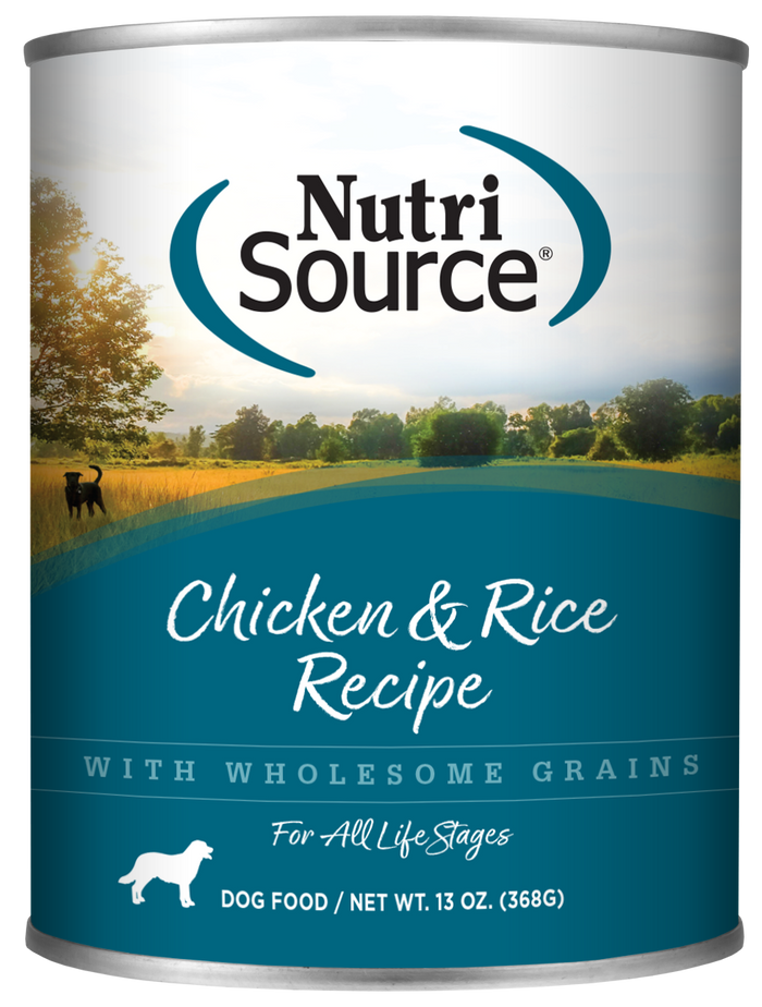 NutriSource - Adult Chicken & Rice Formula Wet Dog Food