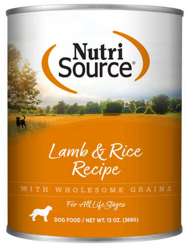 NurtiSource - Lamb & Rice Formula Wet Dog Food