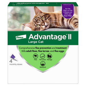 Elanco - Advantage II Cat Vet-Recommended Flea Treatment & Prevention