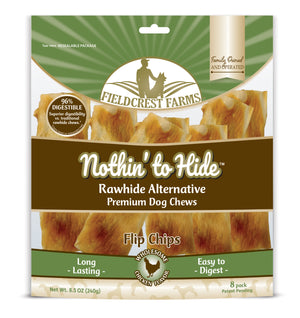 Ethical Product - Fieldcrest Farms Nothin' to Hide Chicken Flip Chips Dog Treats
