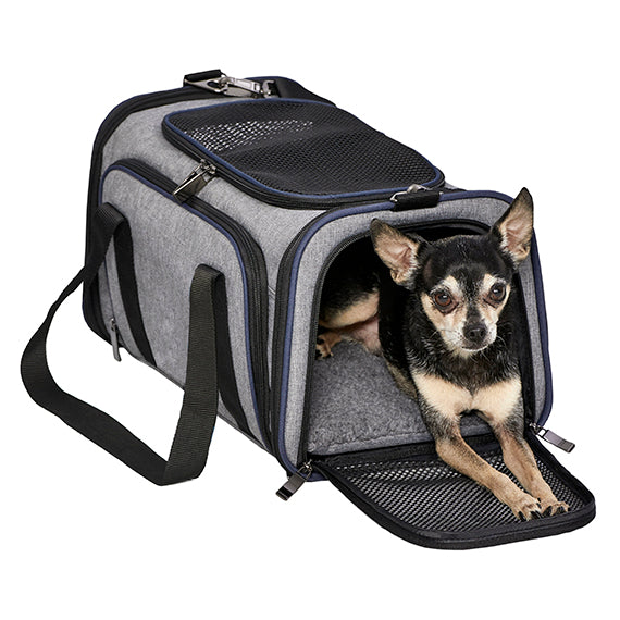 Midwest Duffy Expandable Pet Carrier - Gray - Small