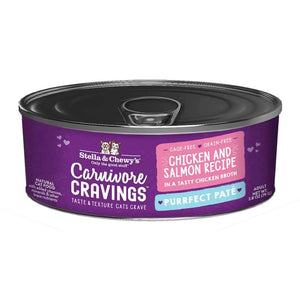 Stella & Chewy's - Carnivore Cravings Purrfect Paté Chicken & Salmon Recipe Wet Cat Food