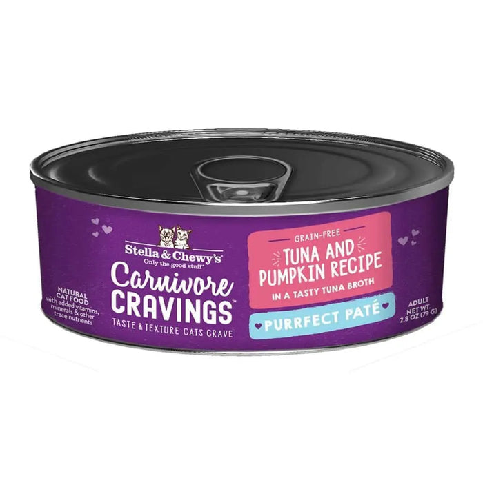 Stella & Chewy's - Carnivore Cravings Purrfect Paté Tuna & Pumpkin Recipe Wet Cat Food