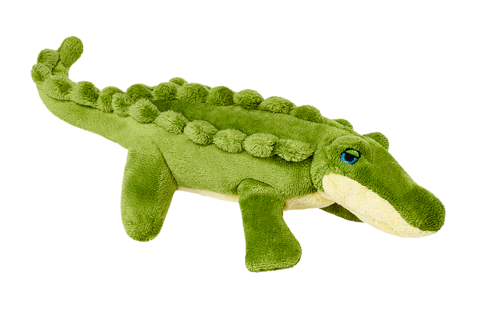 Fluff & Tuff - Savannah Baby Gator Dog Toy