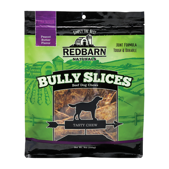 RedBarn - Bully Slices Peanut Butter Flavor Dog Treats