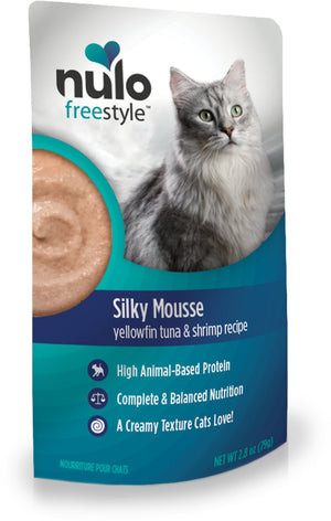 Nulo - Freestyle Silky Mouse Yellowfin Tuna & Shrimp Recipe Wet Cat Food