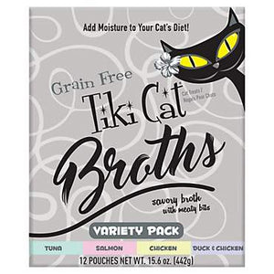 Tiki Cat - Grain-Free Broths Variety Wet Cat Food