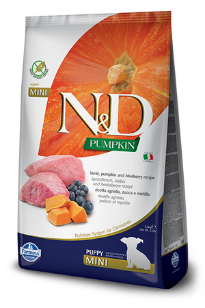 Farmina - N&D Pumpkin Lamb & Blueberry Puppy Mini Food