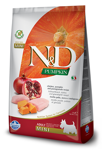 Farmina - N&D Pumpkin Chicken & Promegranate Mini Dog Food