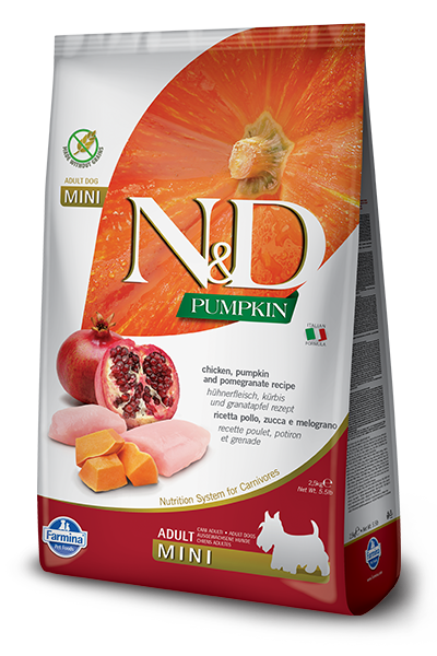Farmina - N&D Pumpkin Chicken & Promegranate Mini Dog Food