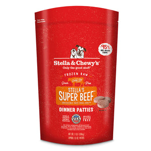 Stella & Chewy's - Frozen Raw Super Beef Formula for Dogs - PICK UP ONLY
