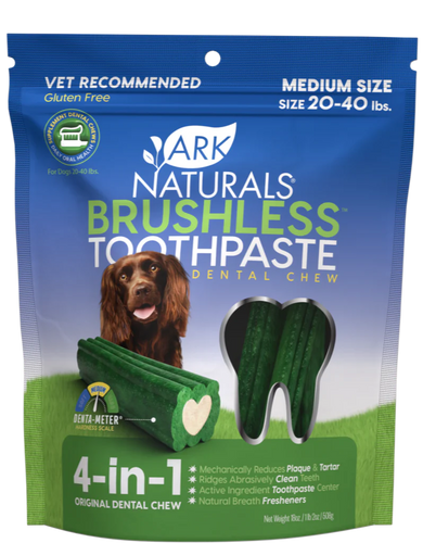 Ark Naturals - Brushless Toothpaste Dog Treats