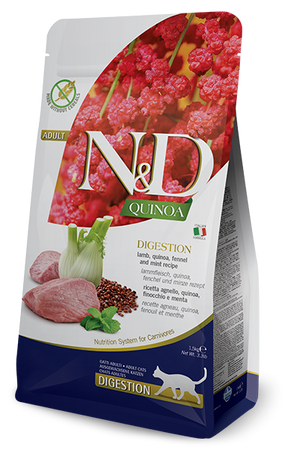 Farmina - N&D Quinoa Digestion Lamb and Quinoa Cat Food
