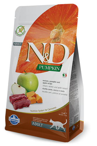 Farmina - N&D Pumpkin Venison & Apple Dry Cat Food