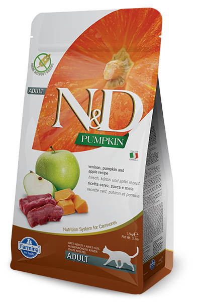 Farmina - N&D Pumpkin Venison & Apple Dry Cat Food