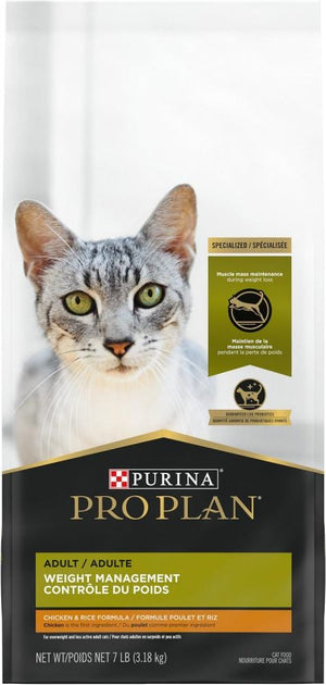 Purina Pro Plan - Adult Weight Management Chicken & Rice Formula Dry Cat Food