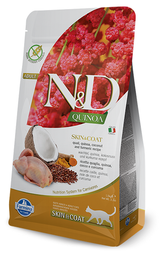 Farmina - N&D Quinoa Skin & Coat Quail Cat Food
