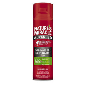 Nature's Miracle - Advanced Stain and Odor Eliminator Foam for Dogs, 17.5oz