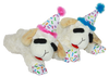 Multipet - Lamb Chop with Birthday Hat Dog Toy