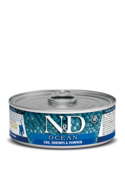 Farmina - Cod, Shrimp & Pumpkin Recipe Kitten Wet Food