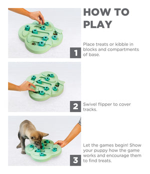 Outward Hound - Hide N' Slide Interactive Treat Puzzle
