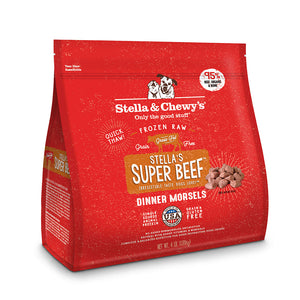 Stella & Chewy's - Frozen Raw Super Beef Formula for Dogs - PICK UP ONLY