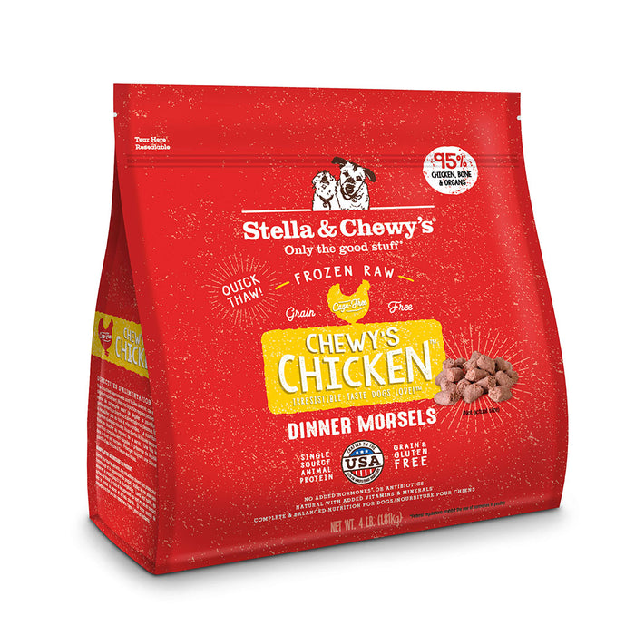 Stella & Chewy's - Frozen Raw Chicken Morsels/Patties Dog Food - PICK UP ONLY