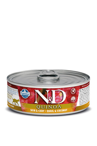 Farmina - N&D Quinoa Skin & Coat Quail Cat Food