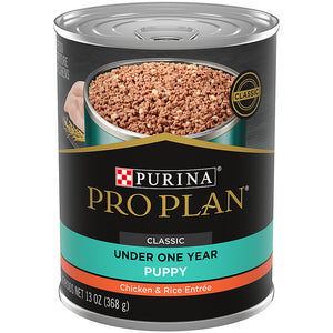 Purina Pro Plan -  Puppy Chicken & Rice Entrée Classic Wet Dog Food