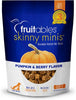 Fruitables - Skinny Minis Pumpkin & Berry Dog Treats