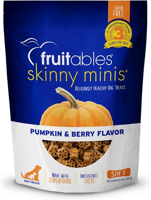 Fruitables - Skinny Minis Pumpkin & Berry Dog Treats