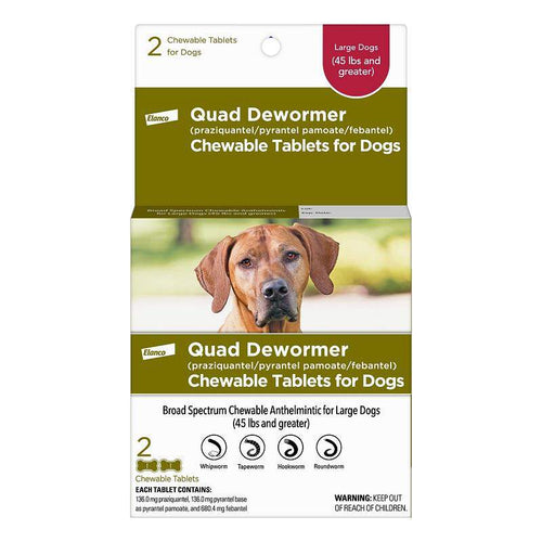 Elanco - Quad Dewormer for Dogs