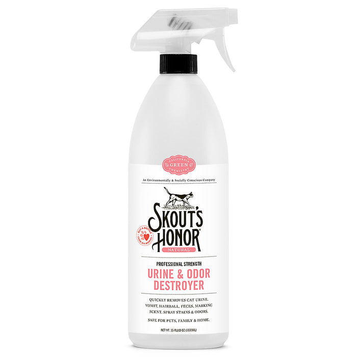 Skout's Honor - Stain & Odor Severe Mess Advanced Formula for Cats, 35-oz