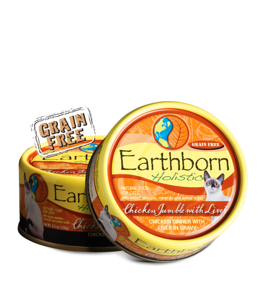 Earthborn Holistic - Chicken Jumble with Liver Wet Cat Food