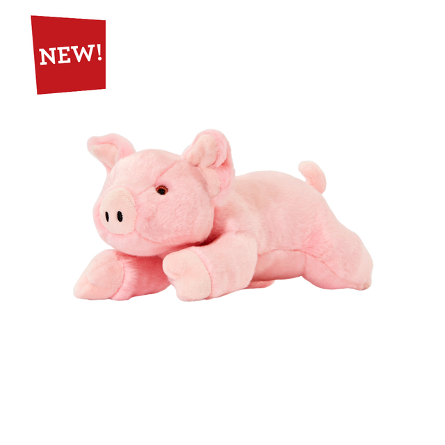 Fluff & Tuff - Petey Pig Dog Toy