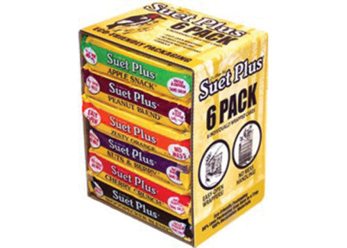 Wildlife Sciences - Suet Plus Variety 6 Pack