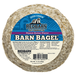 RedBarn - Barn Bagel Peanut Butter Flavor Dog Treat